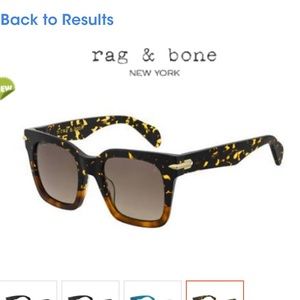 Rag Bone 62mm Aviator Sunglasses Nwt 